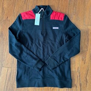 Vineyard Vines Shep Shirt, Navy w/Red, XS